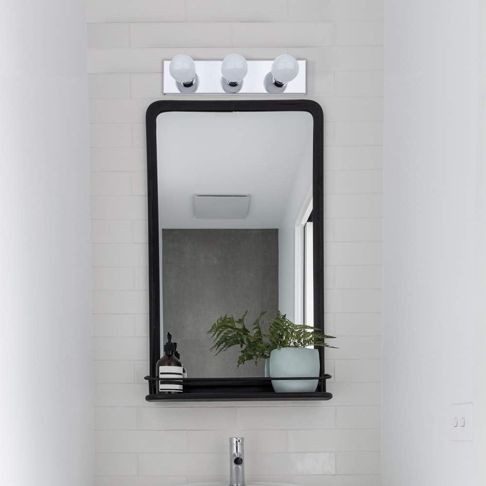 image:imageGLOBE ELECTRIC 51202 Cameron Collection 3 Chrome Fixture Vanity Light