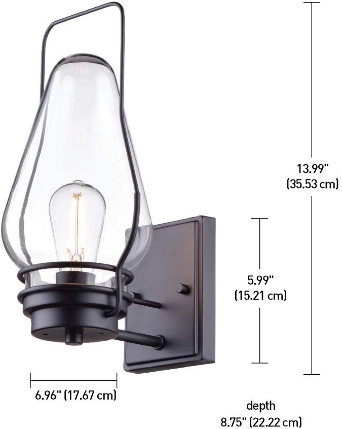 image:imageGLOBE Electric 44214 Covington Outdoor Wall SconceCovington