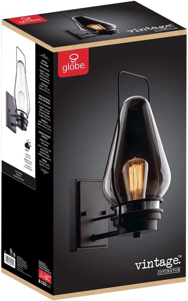 image:imageGLOBE Electric 44214 Covington Outdoor Wall SconceCovington