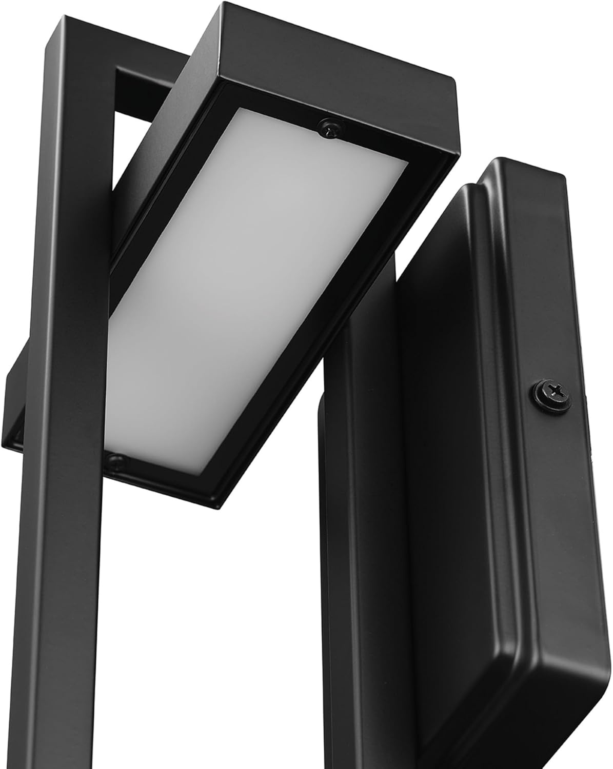 image:imageGLOBE Electric 60000024 12W LED Integrated Outdoor Wall Sconce Matte Black 400 Lumens 3000 Kelvin 80 CRI Weather Resistant Exterior Lighting for House Patio Lights Porch Decor
