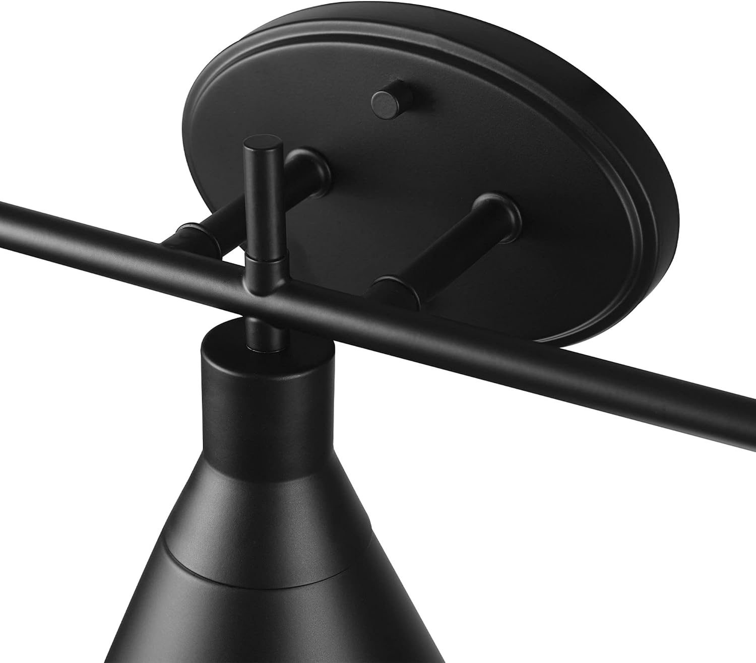 image:imageGLOBE Electric 63000058 5Piece AllinOne Bathroom Accessory Set Brass amp Black 3Light Vanity Light Towel Bar Toilet Paper Holder Towel Ring Robe Hook Bathroom Lights Over MirrorMatte Black Tristan 5Piece