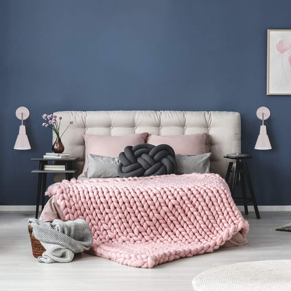 image:imageGlobe Electric 13064 Sophie 1Light Plugin or Hardwire Wall Sconce Chrome Gooseneck Matte Rose 6ft Clear Cord Bulb Not IncludedPink