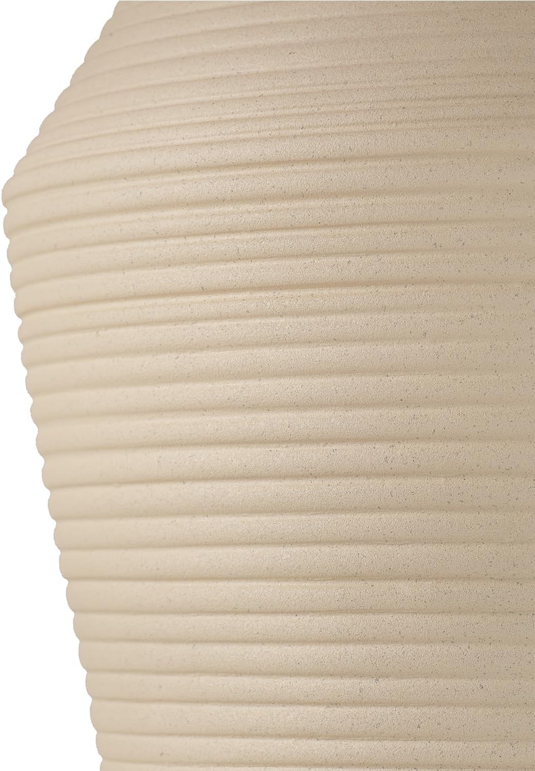 image:imageGlobe Electric 15 Ceramic Table Lamp Matte Black Base WoodToned Accent White Linen Shade Dual Rotary Switch Modern Bedroom or Office Lighting 61000046Tan