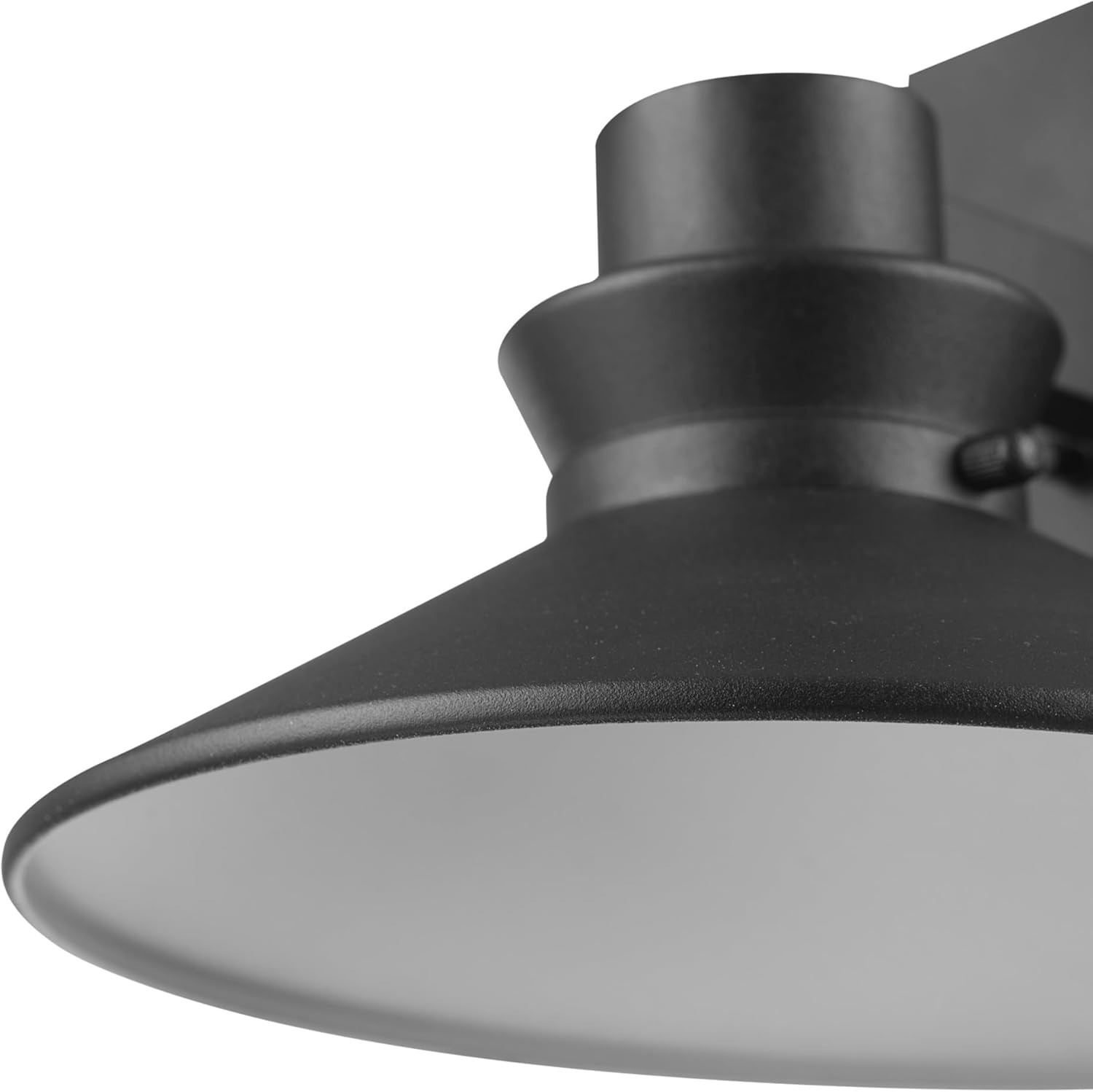image:imageGlobe Electric 51432 LED Integrated Outdoor Indoor Wall Sconce Black 17 Watts 520 Lumens Back Porch Lights Front Patio Garage Fixture Exterior Lighting for HouseMatte Black Harris