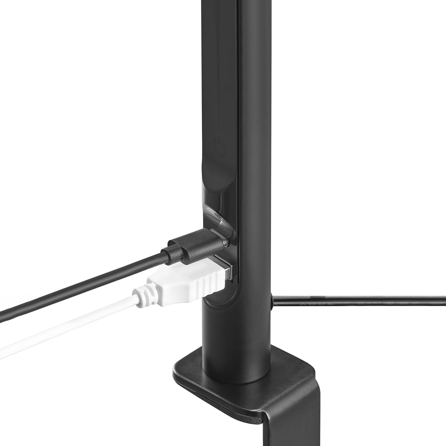 image:imageGlobe Electric 52095 Belmont 17 Desk Lamp Matte Black Antique Brass Accents Fast Charging USB Port Rocker OnOff SwitchMatte Black Isaac