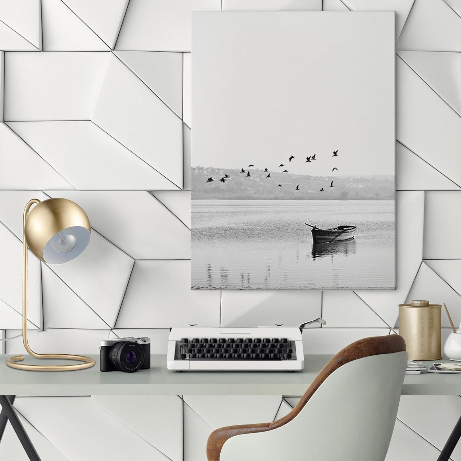 image:imageGlobe Electric 52097 Pratt 18 Desk Lamp Matte Brass Finish Adjustable Height inLine Rocker OnOff SwitchMatte Brass Richmond