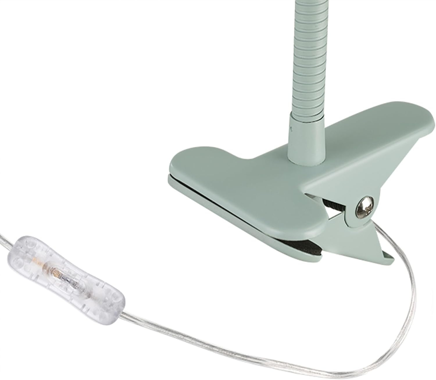 image:imageGlobe Electric 52302 Carter 15 ClipArm Desk Lamp Matte Teal Adjustable Gooseneck Arm inLine On Off SwitchMatte Teal
