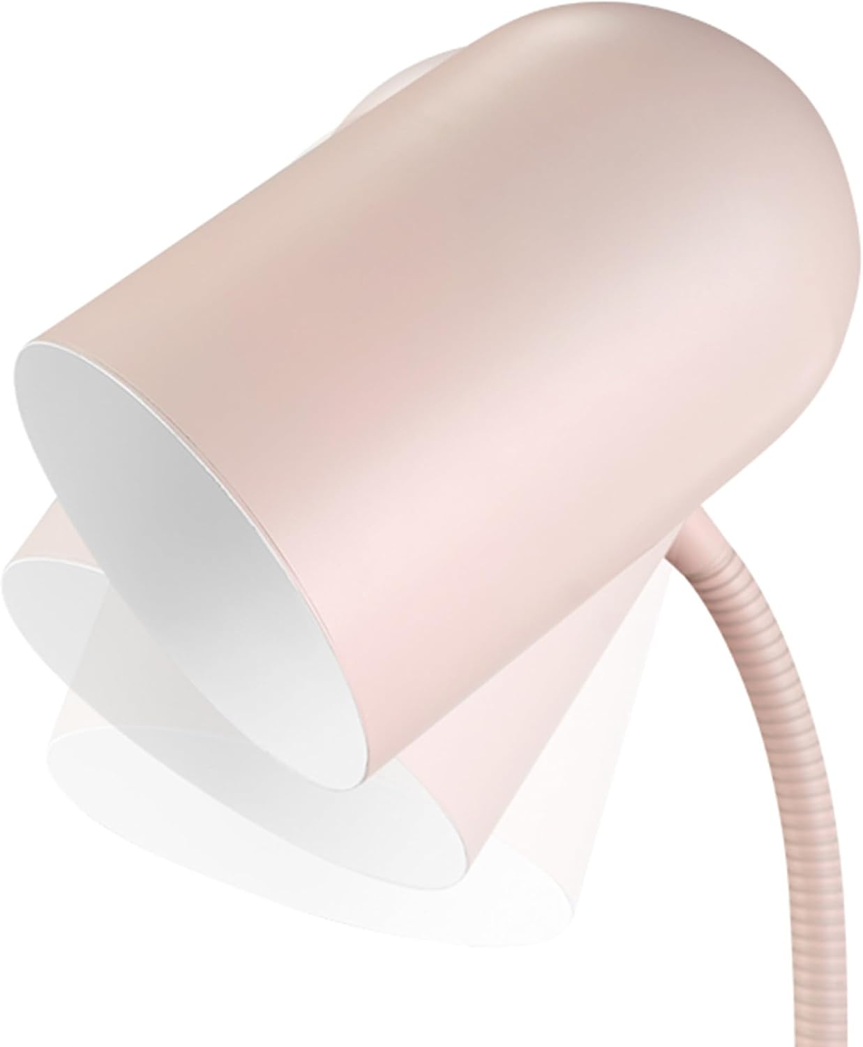 image:imageGlobe Electric 52303 Carter 15 ClipArm Desk Lamp Matte Pink Adjustable Gooseneck Arm inLine On Off SwitchMatte Pink