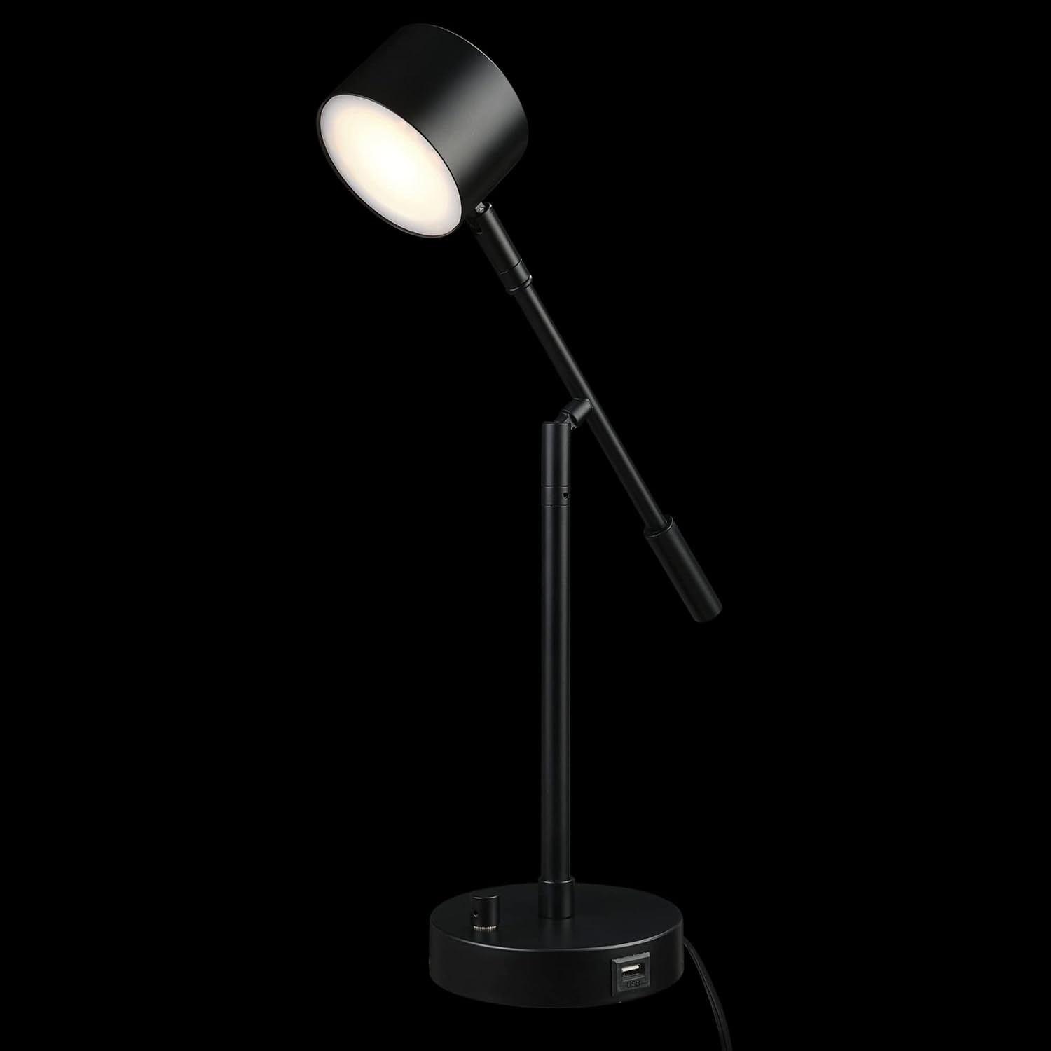 image:imageGlobe Electric 52889 West 15 LED Integrated Desk Lamp Matte Brass 200 Lumens Dimmer Rotary SwitchAristocrat