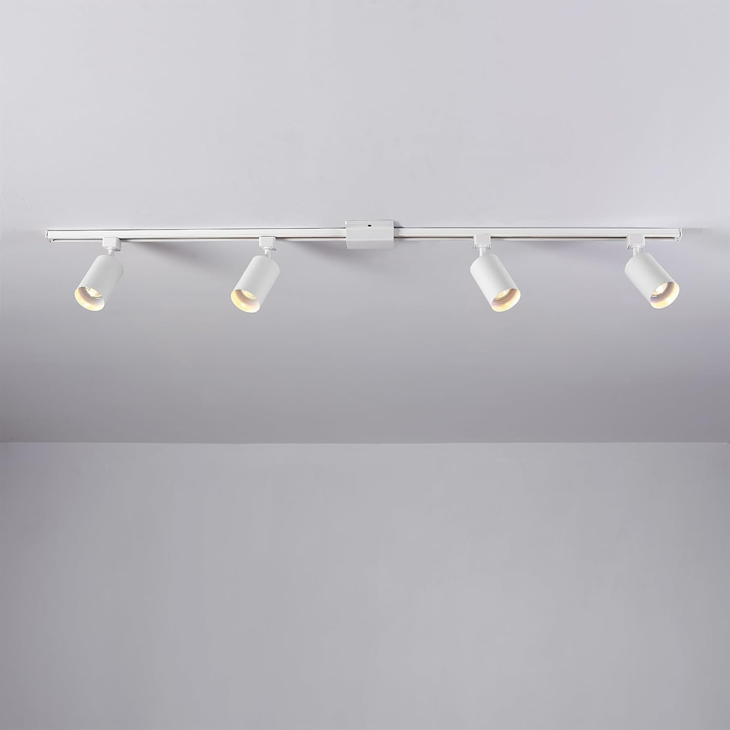 image:imageGlobe Electric 59738 Tribeca 4Light 56 Track Lighting Kit Matte Black Bulb Not IncludedMatte White