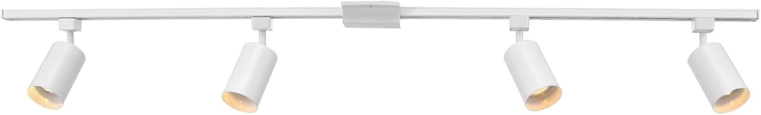 image:imageGlobe Electric 59738 Tribeca 4Light 56 Track Lighting Kit Matte Black Bulb Not IncludedMatte White