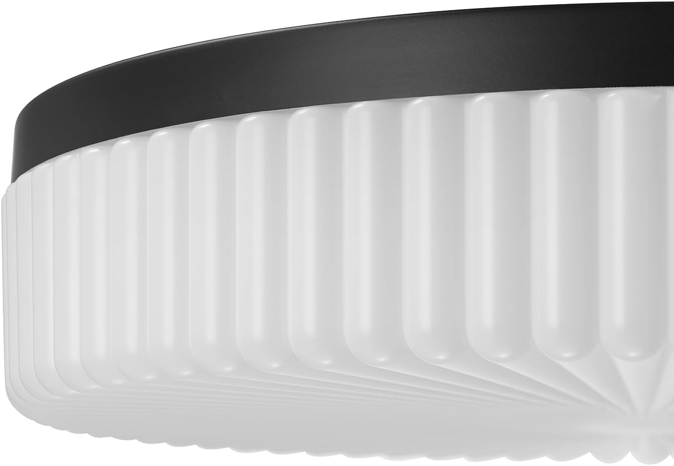 image:imageGlobe Electric 60309 2Light Flush Mount Ceiling Light Matte Black Antique Brass Accents Frosted Glass Shade Bedroom Lighting Fixtures Ceiling Dining Room Fixture Lighting for HallwayMatte Brass