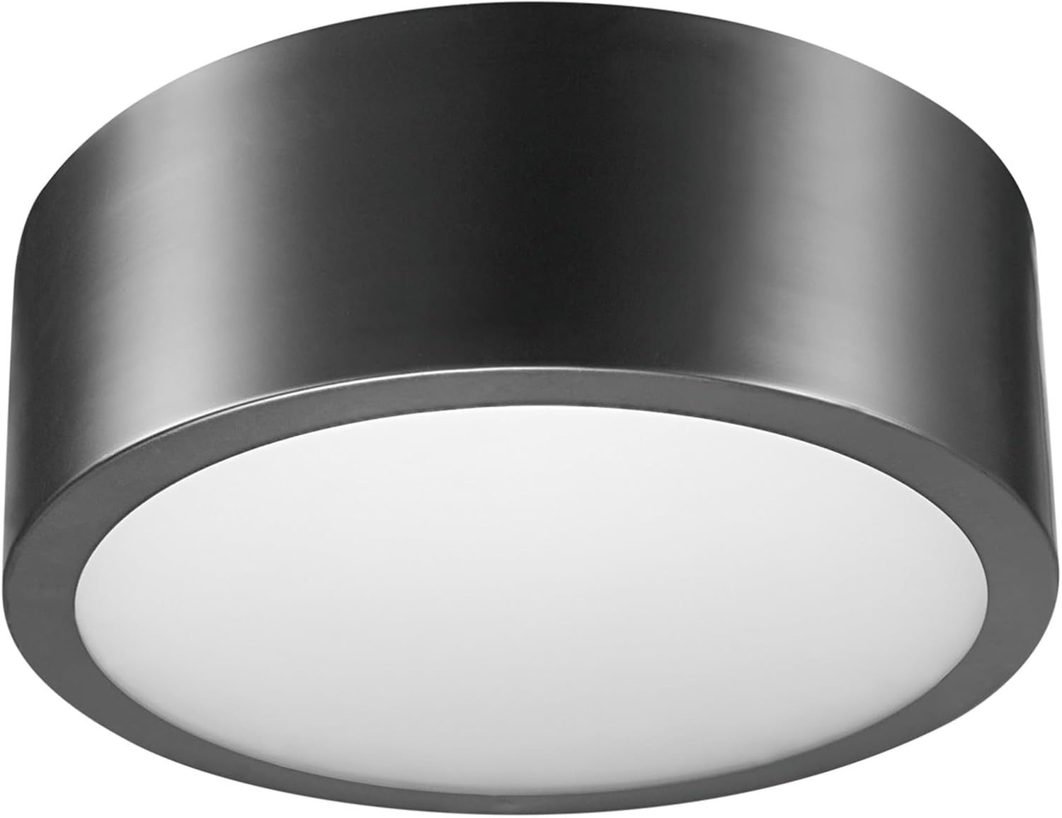 image:imageGlobe Electric 60309 2Light Flush Mount Ceiling Light Matte Black Antique Brass Accents Frosted Glass Shade Bedroom Lighting Fixtures Ceiling Dining Room Fixture Lighting for HallwayEdinburg Black