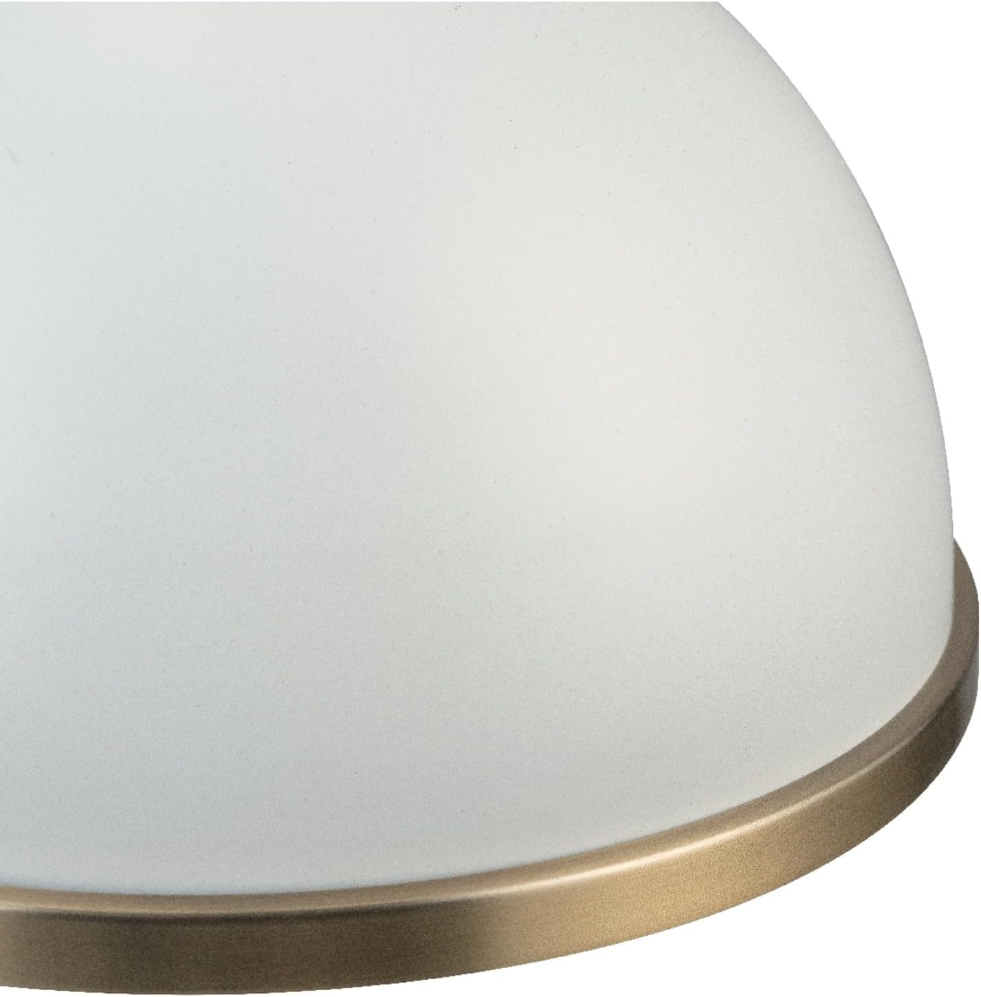 image:imageGlobe Electric 60885 3Light Linear Chandelier Matte White Brass Accents Adjustable Hanging Height Sloped or Vaulted Ceiling Modern Dimmable Lighting for Kitchen Island or Dining RoomWhite