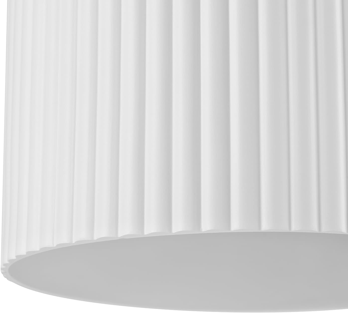 image:imageGlobe Electric 60885 3Light Linear Chandelier Matte White Brass Accents Adjustable Hanging Height Sloped or Vaulted Ceiling Modern Dimmable Lighting for Kitchen Island or Dining RoomWhite Resin Shade