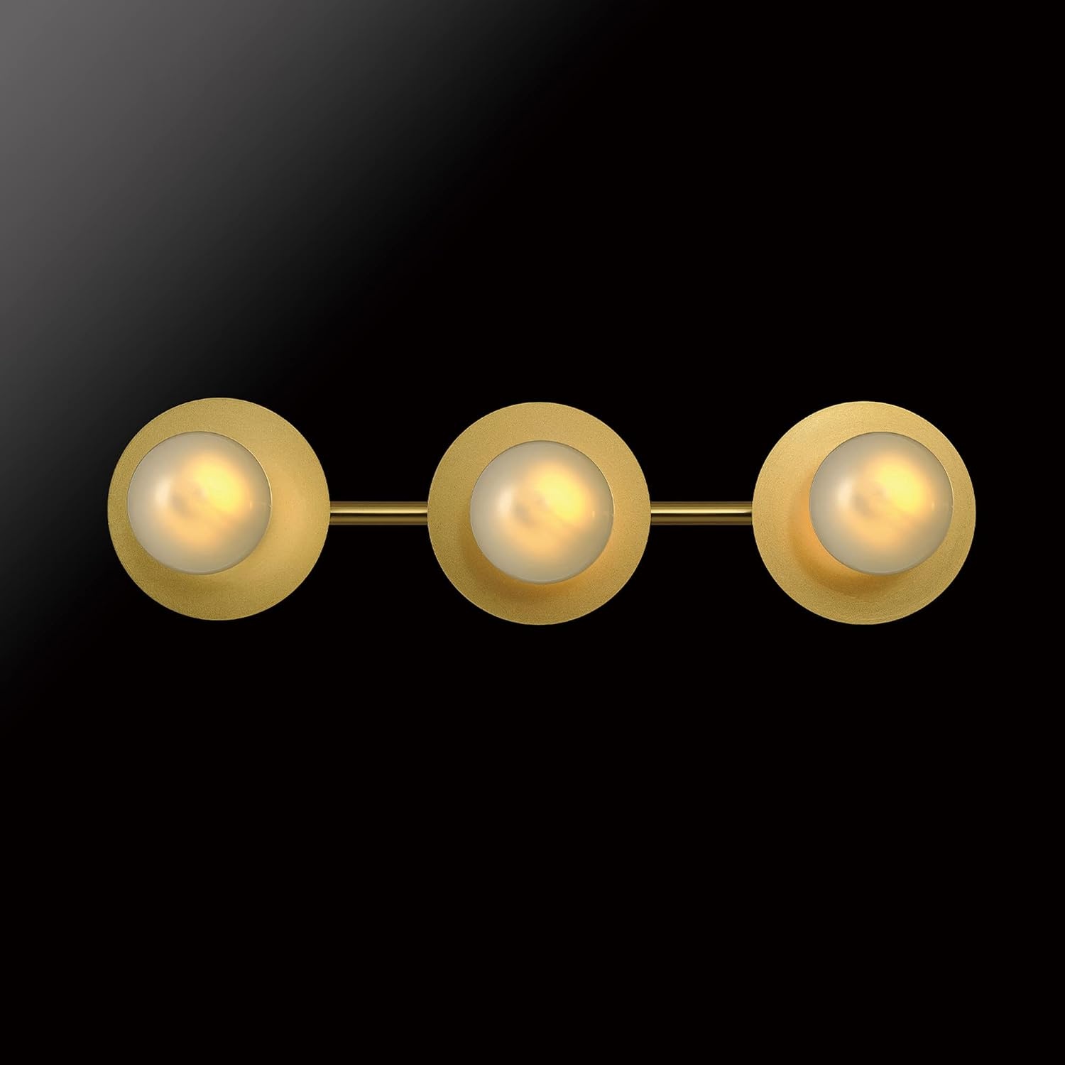 image:imageGlobe Electric 63000007 18 3Light Vanity Light Matte Brass Bulb Not IncludedCourtney
