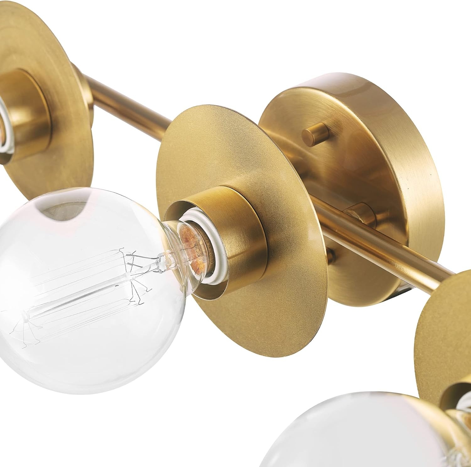 image:imageGlobe Electric 63000007 18 3Light Vanity Light Matte Brass Bulb Not IncludedCourtney