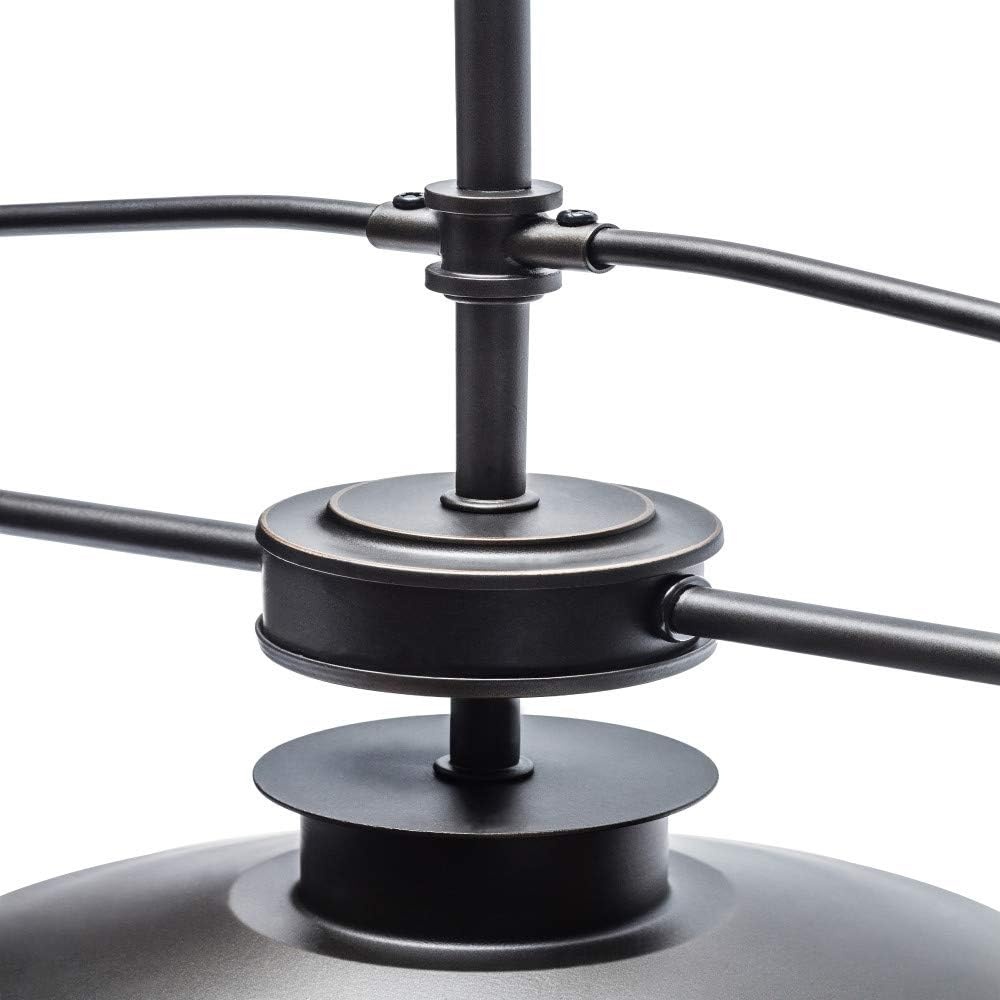 image:imageGlobe Electric 64847 Nate 1Light Pendant Oil Rubbed Bronze Clear Glass ShadeOil Rubbed Bronze 3Light