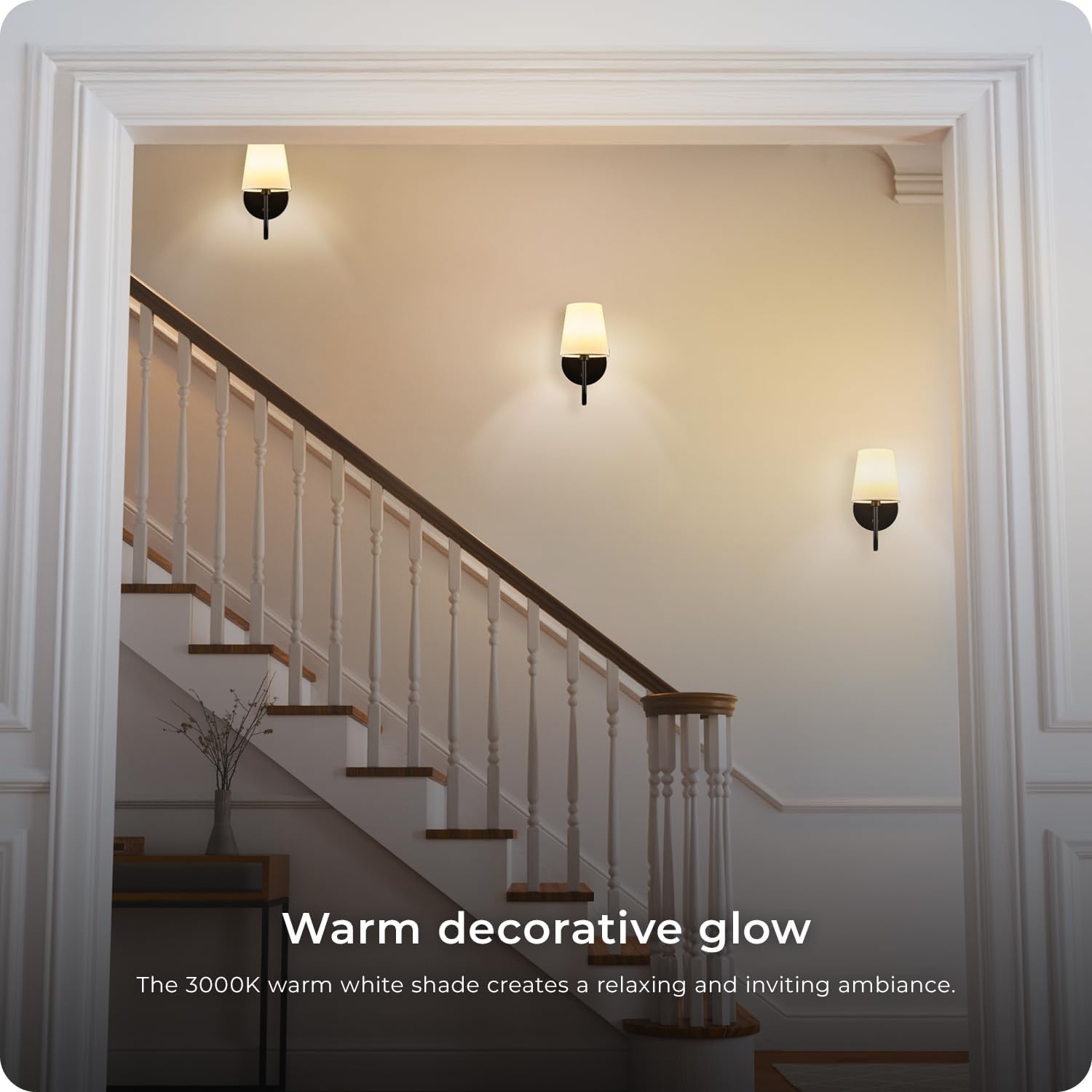 image:imageGlobe Electric 65000132 Rechargeable Battery Wall Sconce Integrated LED Matte Black Finish White Fabric Shade 3Step Touch Dimming Timer USBC Charging Wireless Modern LightingMatte Black Marissa