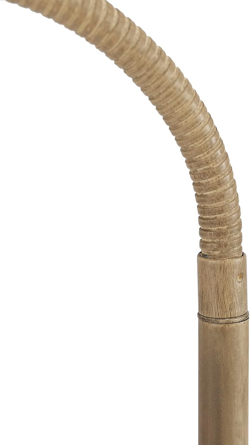image:imageGlobe Electric 65907 52 Floor Lamp Light Faux Wood White Pattern Shade OnOff Rotary Switch on Socket