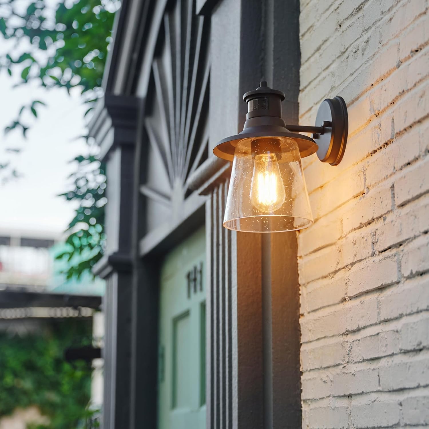 image:imageGlobe Electric 91007495 Juno 10 Tall Outdoor Wall Sconce Matte Black