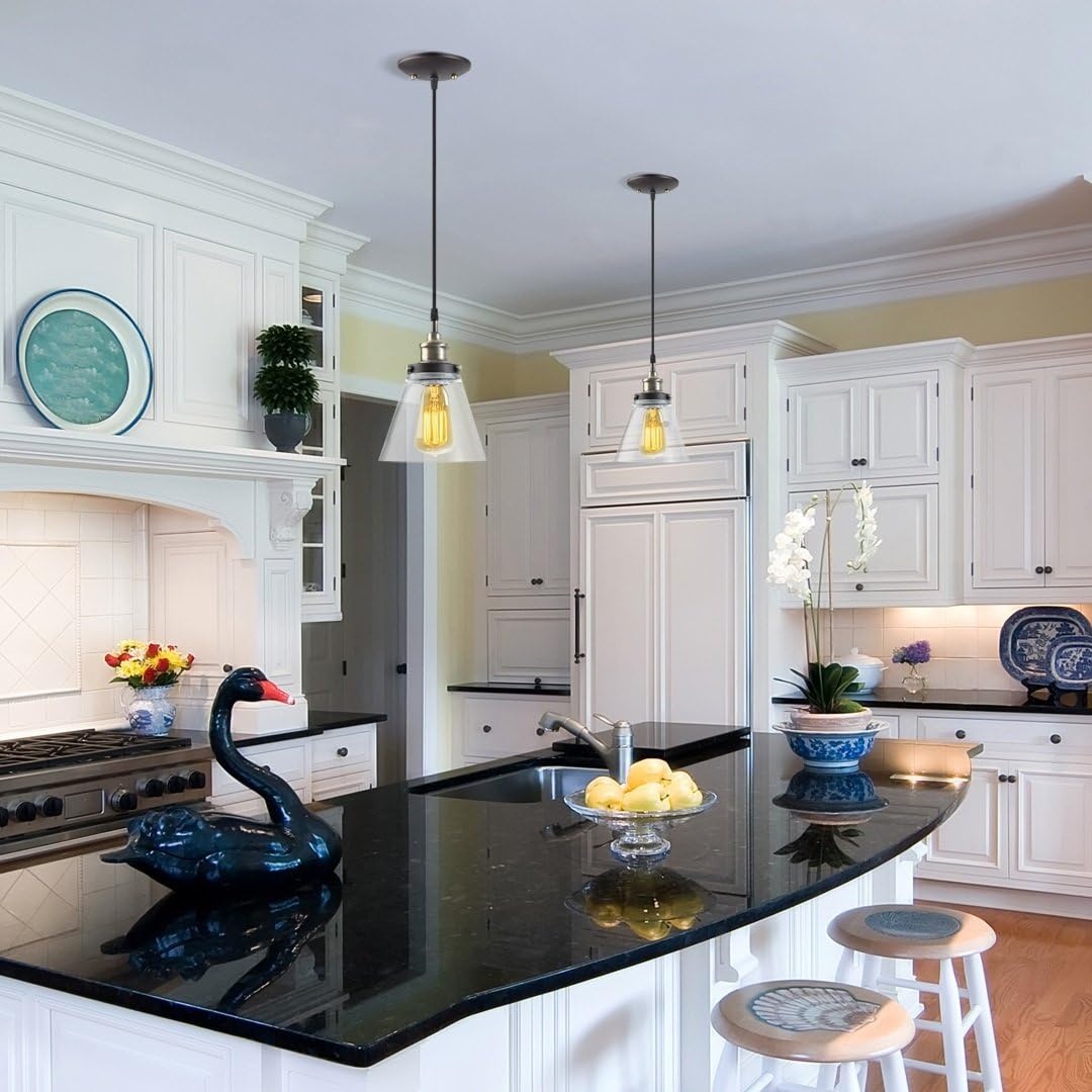 image:imageGlobe Electric Jackson 1Light Pendant Antique Brass Bronze Accent Glass Shade64750Antique Brass