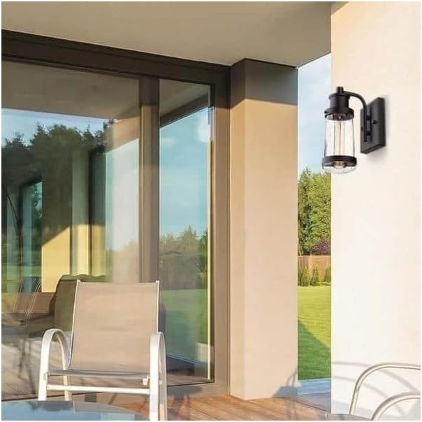 image:imageGlobe Electric Vintage 1Light Matte Black Bennett Wall Sconce