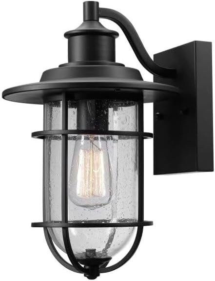 image:imageGlobe Electric Vintage 1Light Natural Black Turner Wall Sconce Case of 1