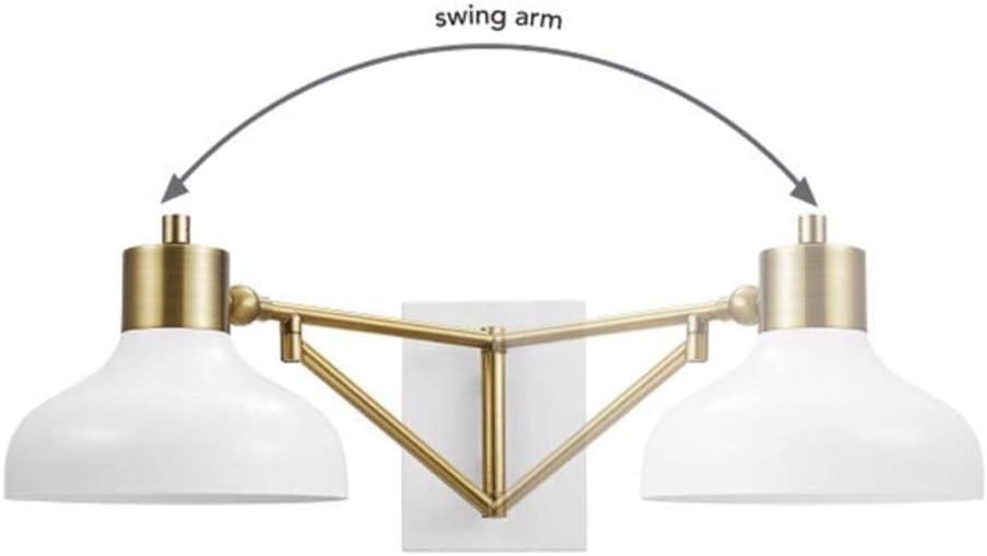 image:imageGlobe Electric Wall Sconce PB 60W 65 H