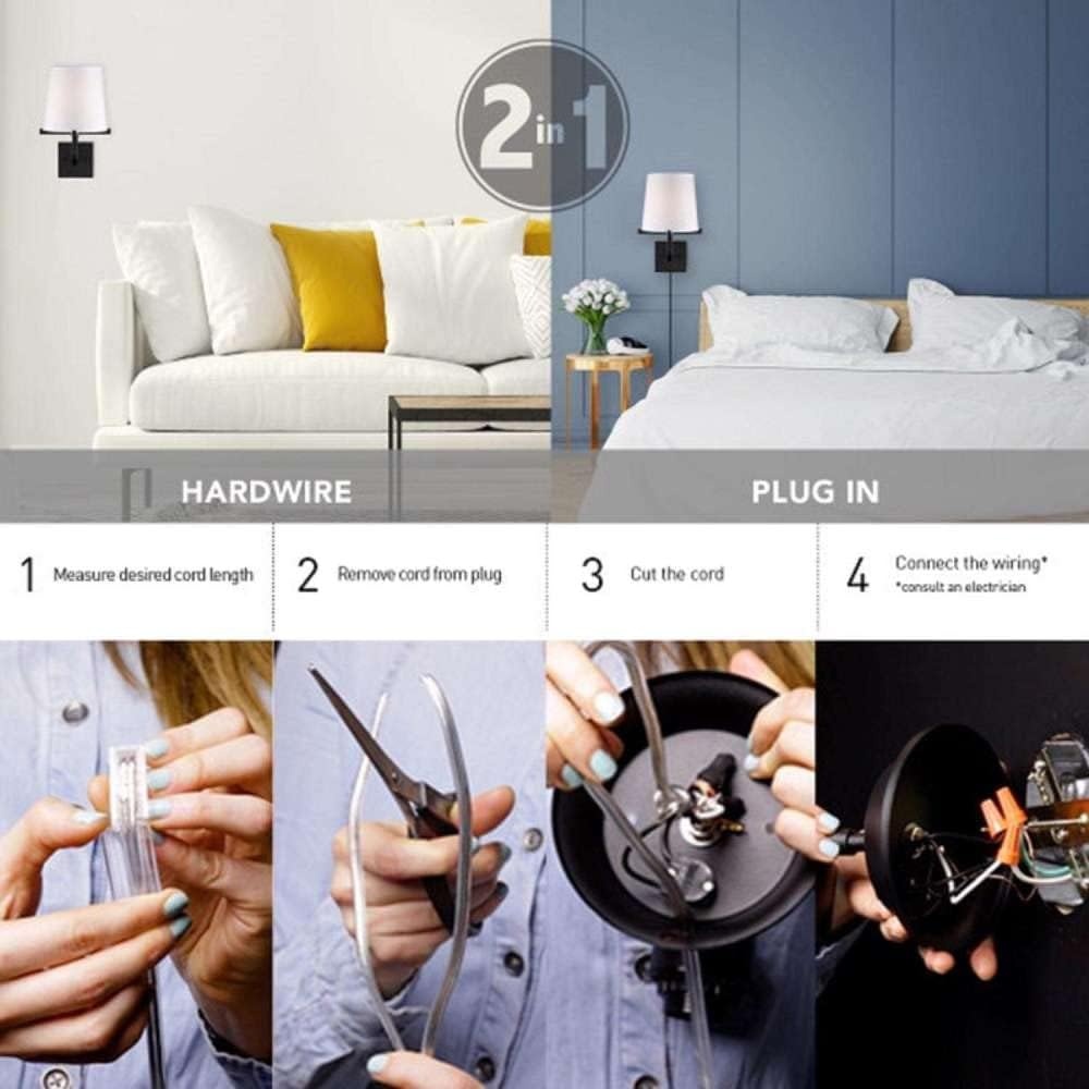 image:imageGlobe Electric Wall Sconce PB 60W 65 H