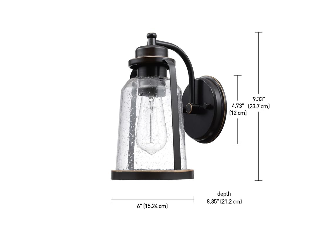 image:imageGlobe Electric Wall Sconce ROTH Brnz
