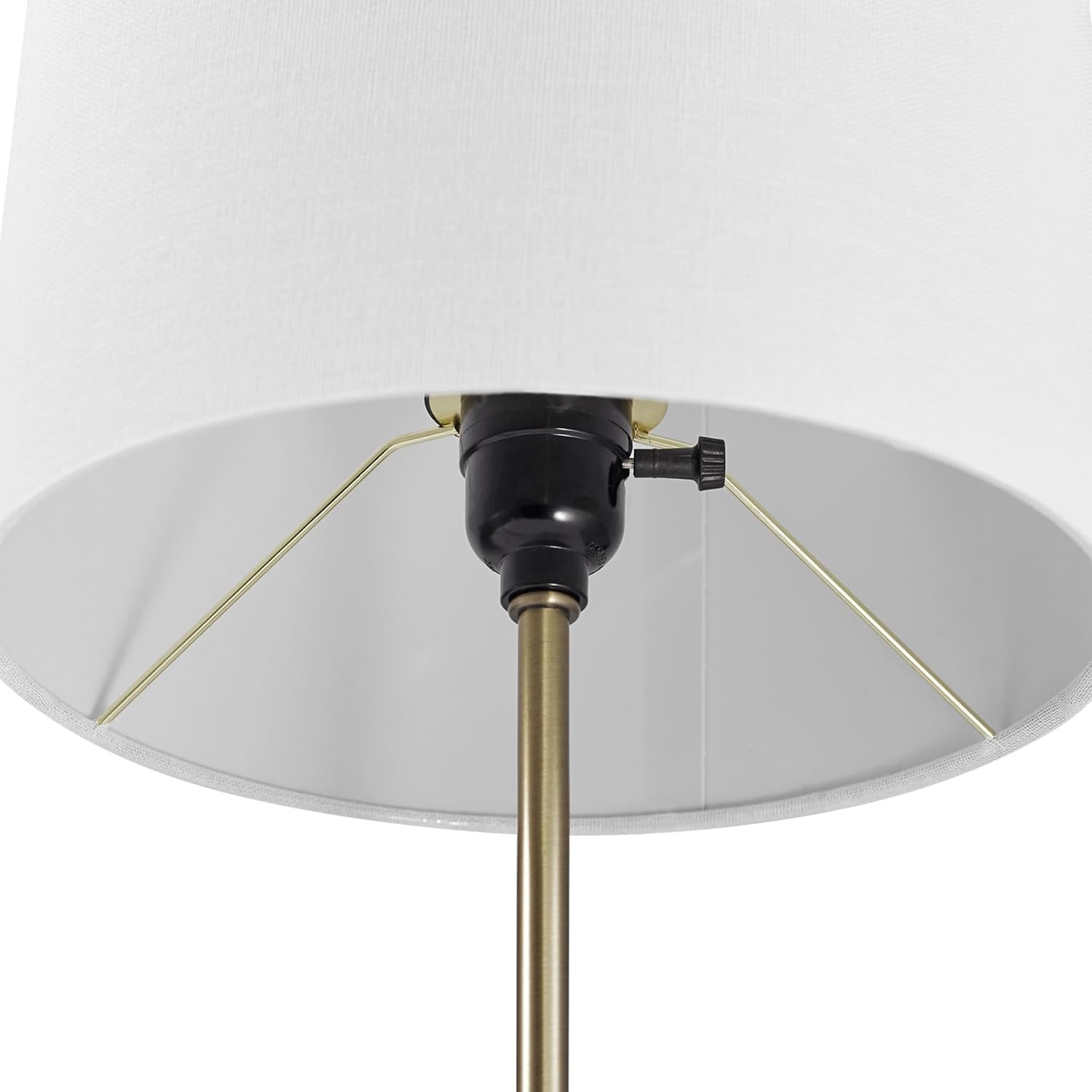 image:imageGlobe Electric x Novogratz 67347 22 2Light Table Lamp Metallic Dark Gray Dual Pull Chain Switch Modern Lighting for Bedroom or Office Ambient Home Decor Nightstand EssentialSoft Gold
