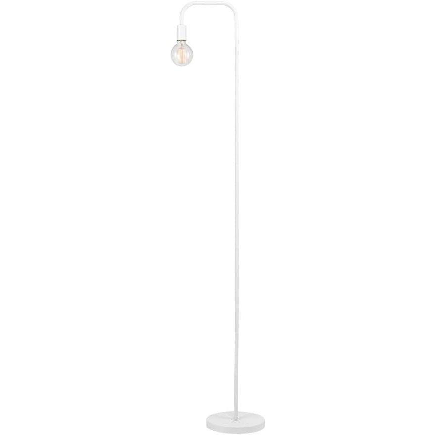 image:imageGLOBE Electric 67069 70 Matte White Floor Lamp with inLine OnOff Foot Switch for Living Room Bedroom Home Improvement Dcor and Office Accessories