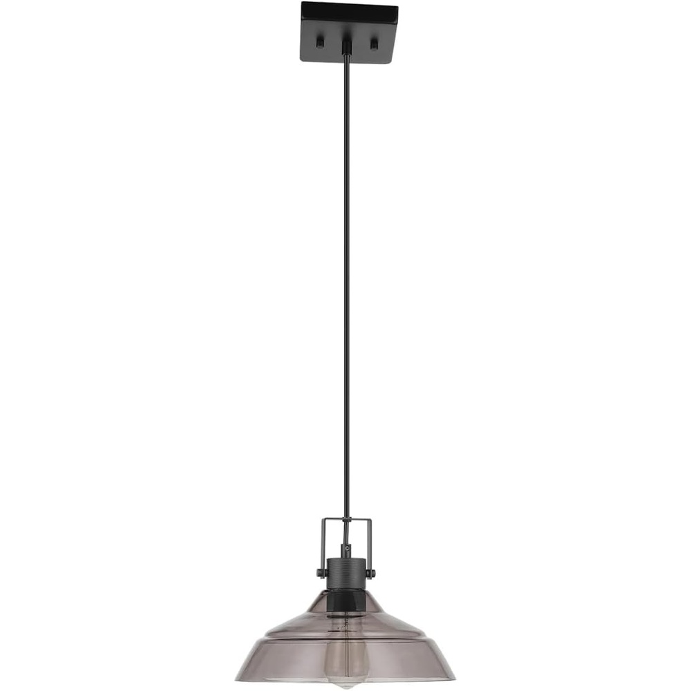 image:imageGlobe Electric 60896 Tai 1Light Pendant Chrome Clear Glass Shade Bulb Not IncludedSutton