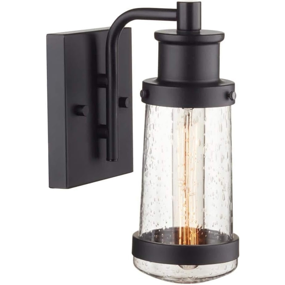 image:imageGlobe Electric Vintage 1Light Matte Black Bennett Wall Sconce