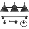 Matte Black  Brooklyn (5-Piece)