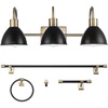 Matte Brass  Ivy (5-Piece)