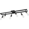 Matte Black  6-Light  Weston
