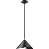 Matte Brass  White Shade