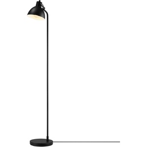 Globe Electric 12916 Lex 60″ Floor Lamp, Black, Satin Finish, Gold Accents(Black  Fern)