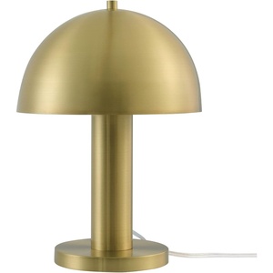 Globe Electric 12976 Haydel 21″ 2-Light Table Lamp, Matte Brass, Double On/Off Pull Chain(Olivia (Brass))