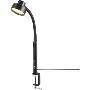 Globe Electric 52095 Belmont 17″ Desk Lamp, Matte Black, Antique Brass Accents, Fast Charging USB Port, Rocker On/Off Switch(Matte Black  Isaac)