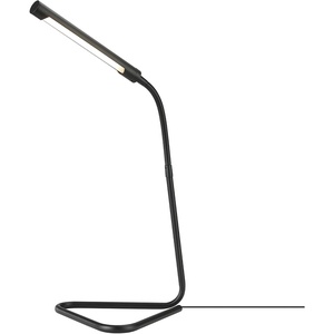 Globe Electric 5698601 28″ Heavy Base Top Moving Spring Balanced Swing Arm Desk Lamp, Black, On/Off Rotary Switch on Shade, Office Decor, Reading Light, Home Essentials, Room Lighting(Black)