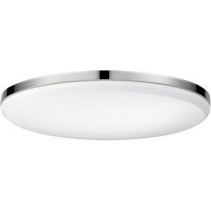 Globe Electric 60309 2-Light Flush Mount Ceiling Light, Matte Black, Antique Brass Accents, Frosted Glass Shade, Bedroom Lighting Fixtures Ceiling, Dining Room Fixture, Lighting for Hallway(Ellington (Chrome))