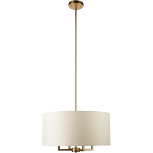 Globe Electric 60340 Emery Pendant Lighting, Matte Brass, Bulb Not Included(Matte Brass)