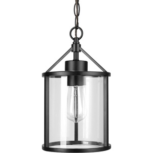 Globe Electric 60886 Heath 3-Light Convertible Flush Mount Ceiling Light Chandelier, Matte Black, Bulb Not Included(Black  Clear Glass)