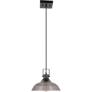Globe Electric 60896 Tai 1-Light Pendant, Chrome, Clear Glass Shade, Bulb Not Included(Sutton)