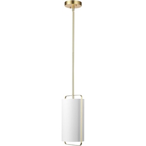 Globe Electric 61092 Dylan Pendant Lighting, White with Gold(White  Gold)