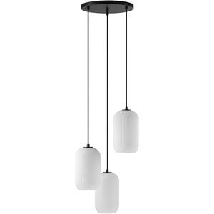 Globe Electric 61261 1-Light Pendant Lighting, Matte Brass, Black Cloth Cord, 60W Vintage Edison Incandescent Bulb Included, E26 Base Socket, Kitchen Island, Café, Decorative, Ceiling Hanging Light(Pale Pink)