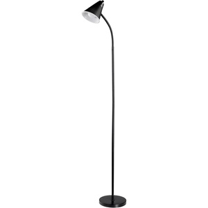 Globe Electric 63361 Gatineau 71″ Dark Bronze Floor Lamp with Alabaster Glass Shade(Minimalist)